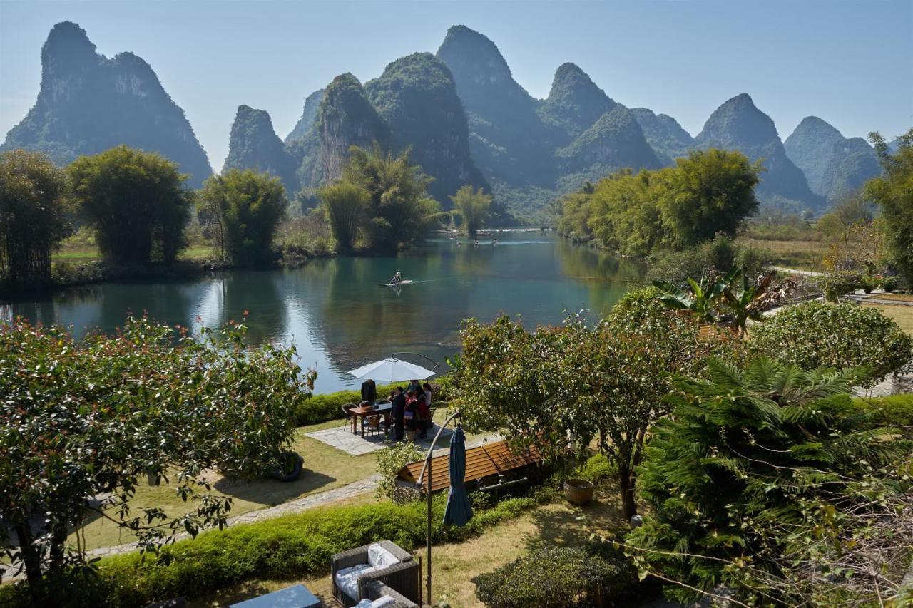 Hotel Yangshuo Mountain Retreat Exterior foto