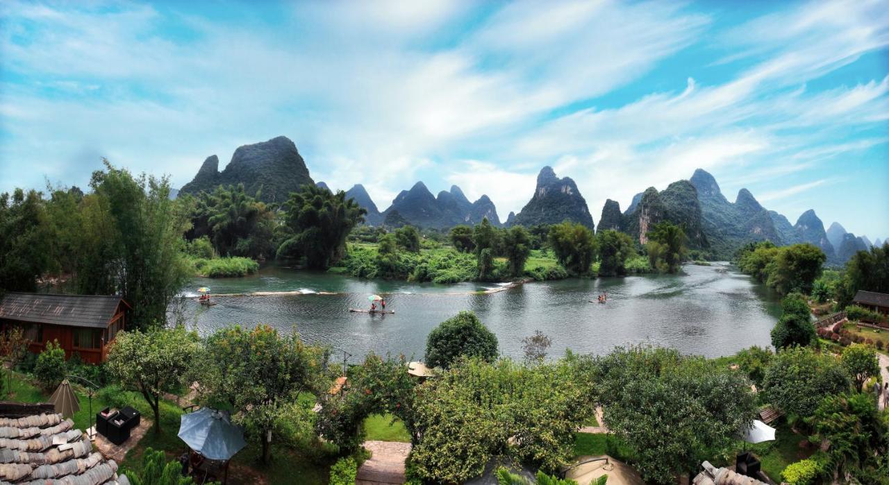 Hotel Yangshuo Mountain Retreat Exterior foto