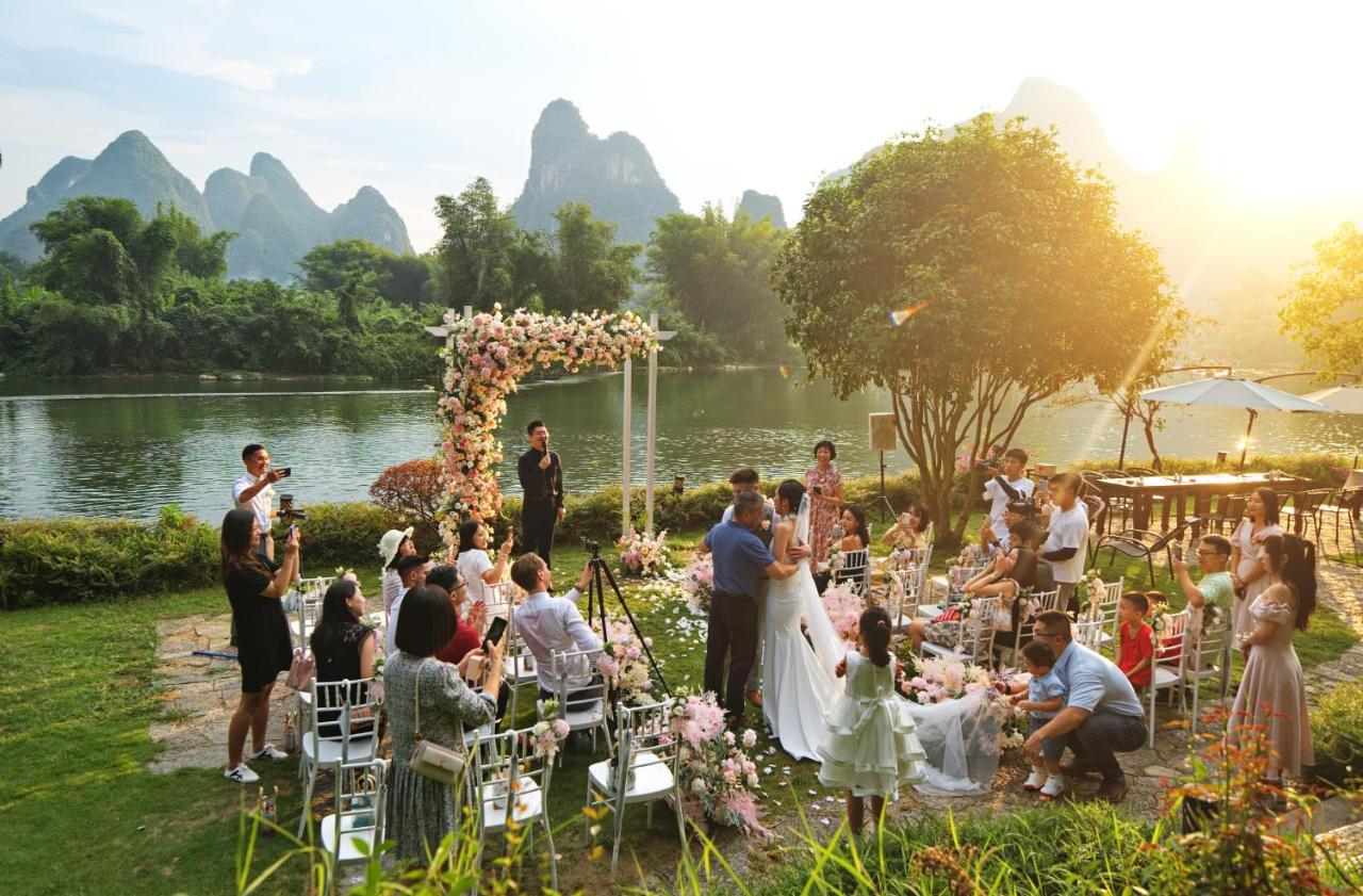 Hotel Yangshuo Mountain Retreat Exterior foto