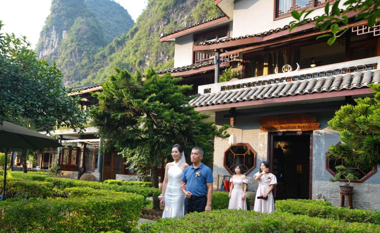 Hotel Yangshuo Mountain Retreat Exterior foto