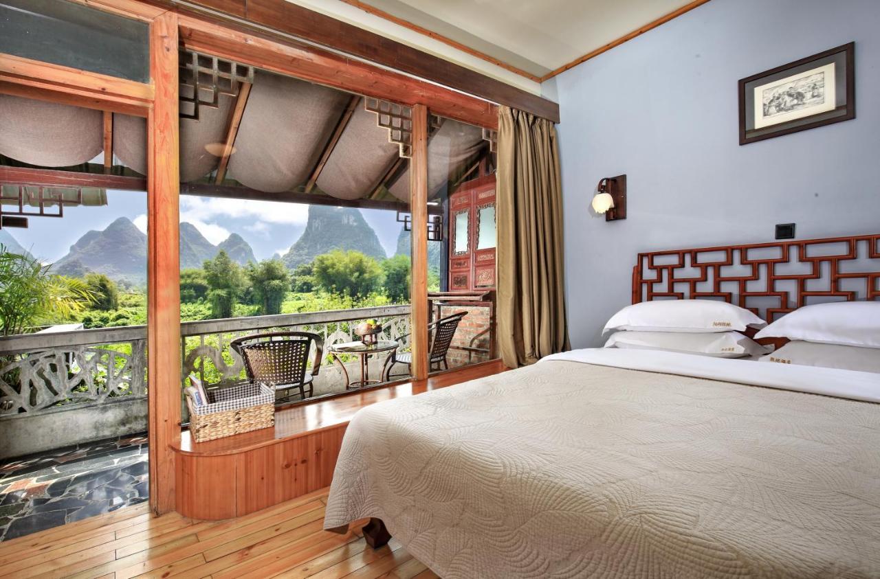 Hotel Yangshuo Mountain Retreat Exterior foto