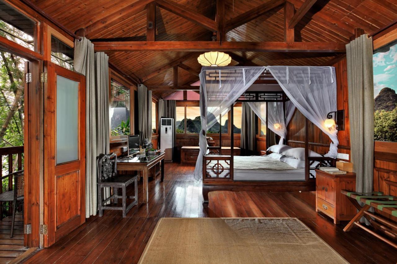 Hotel Yangshuo Mountain Retreat Exterior foto