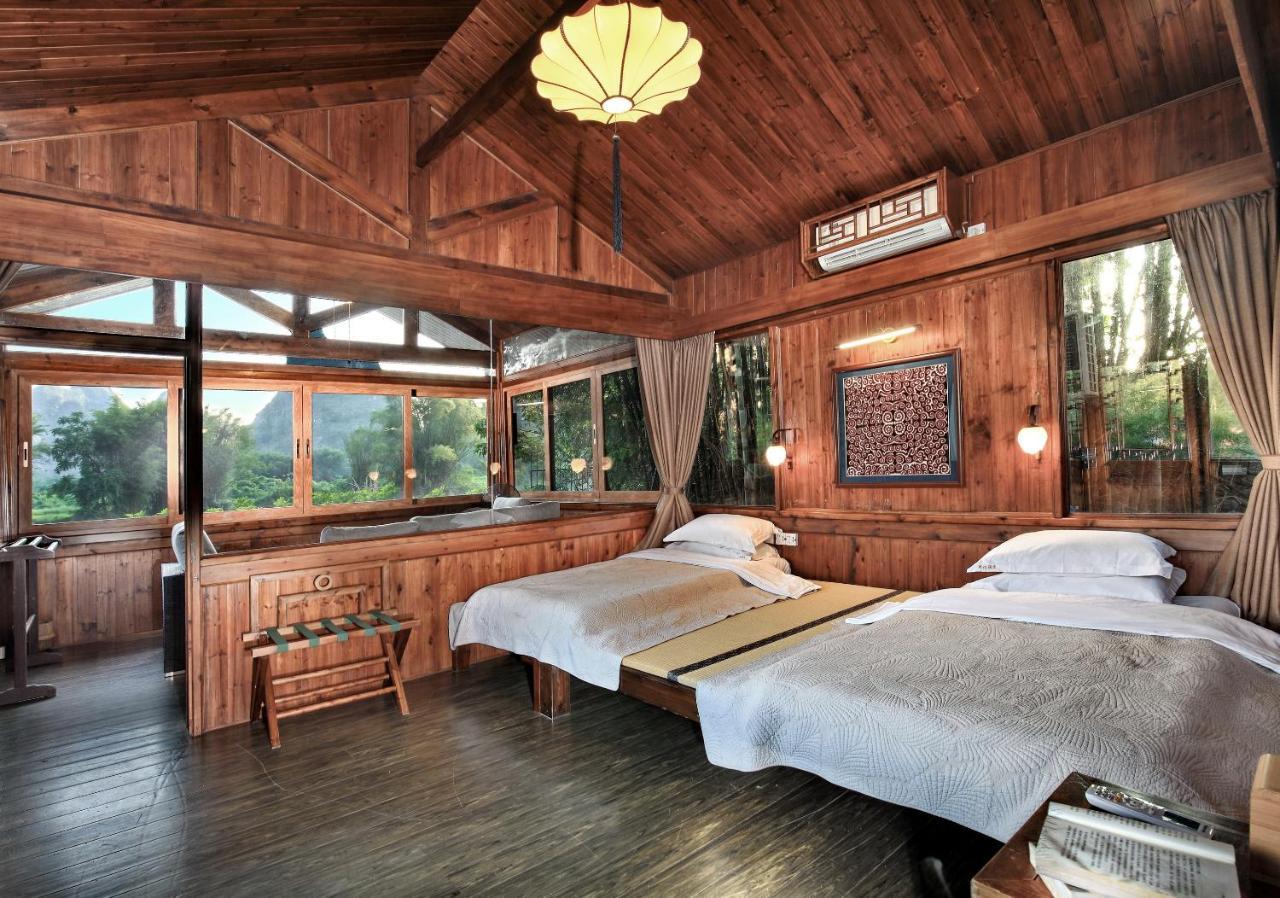 Hotel Yangshuo Mountain Retreat Exterior foto