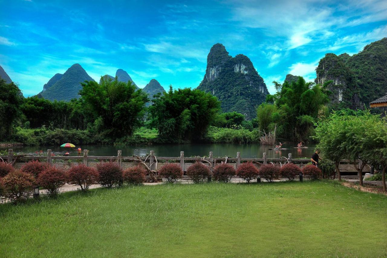 Hotel Yangshuo Mountain Retreat Exterior foto