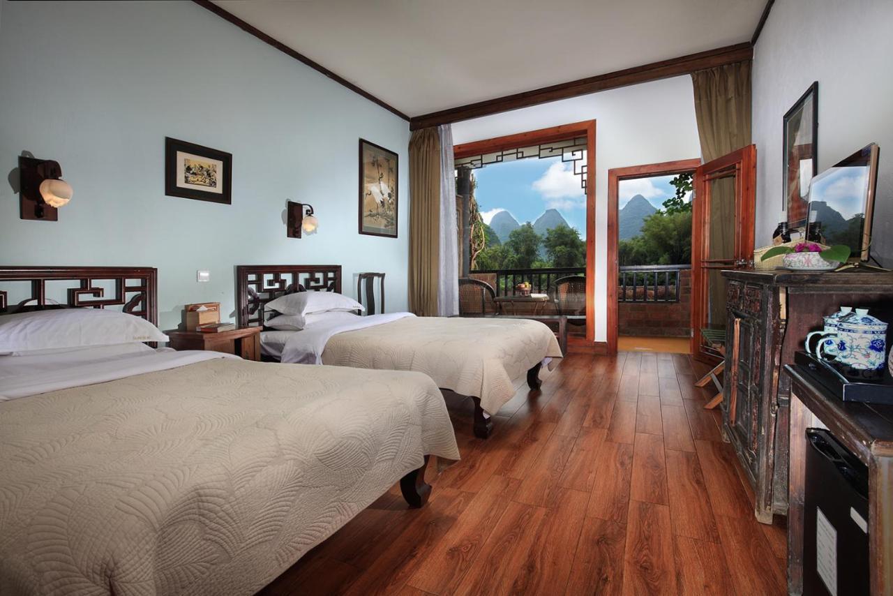 Hotel Yangshuo Mountain Retreat Exterior foto