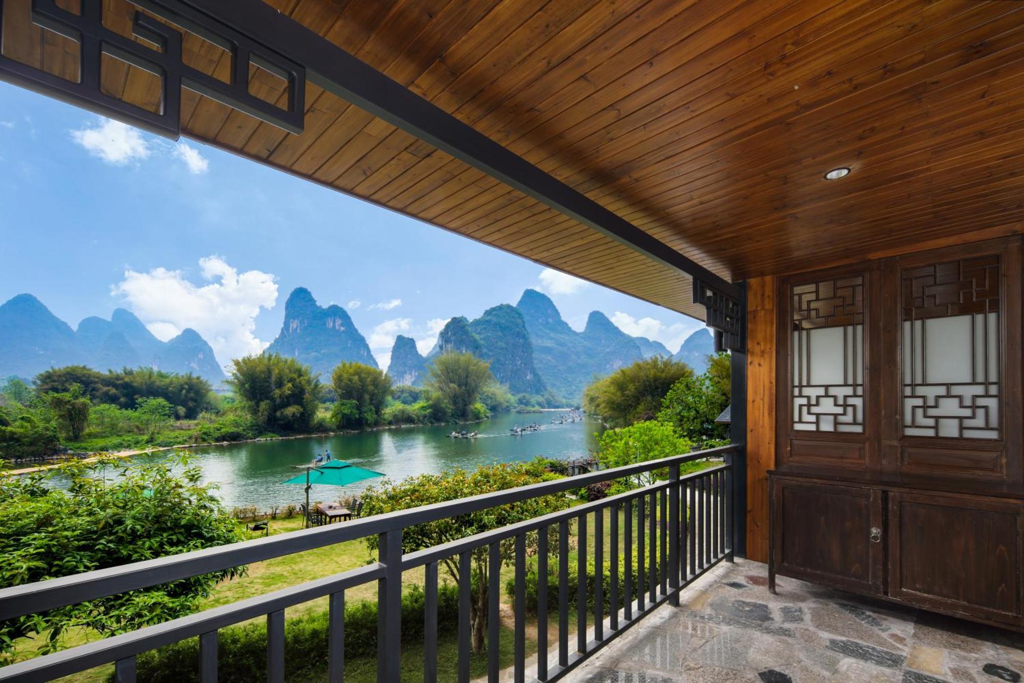 Hotel Yangshuo Mountain Retreat Exterior foto