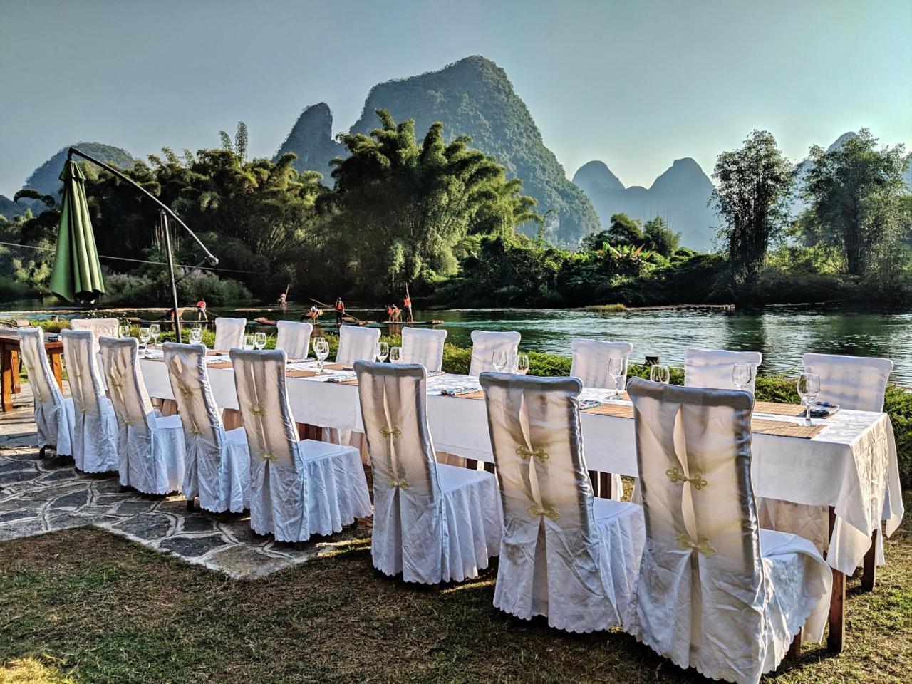 Hotel Yangshuo Mountain Retreat Exterior foto