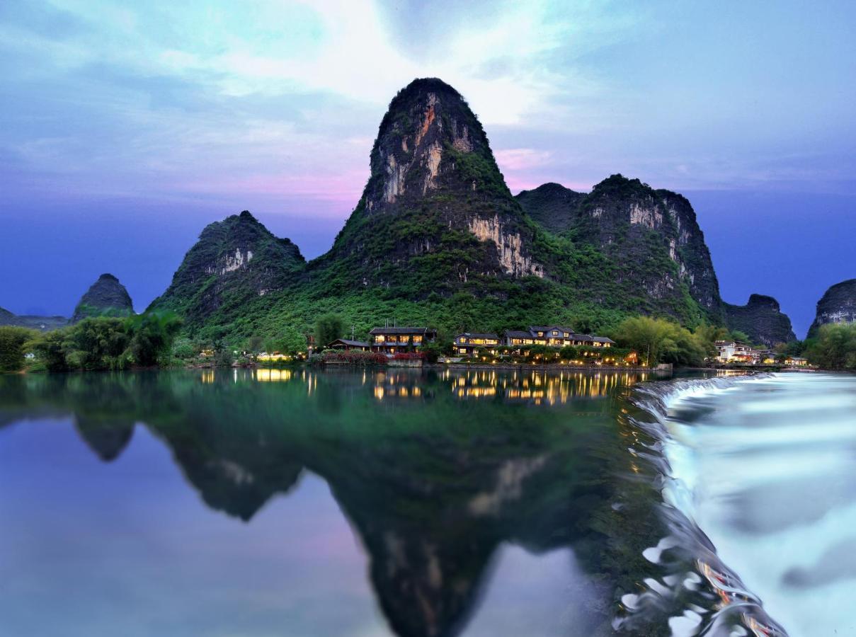 Hotel Yangshuo Mountain Retreat Exterior foto