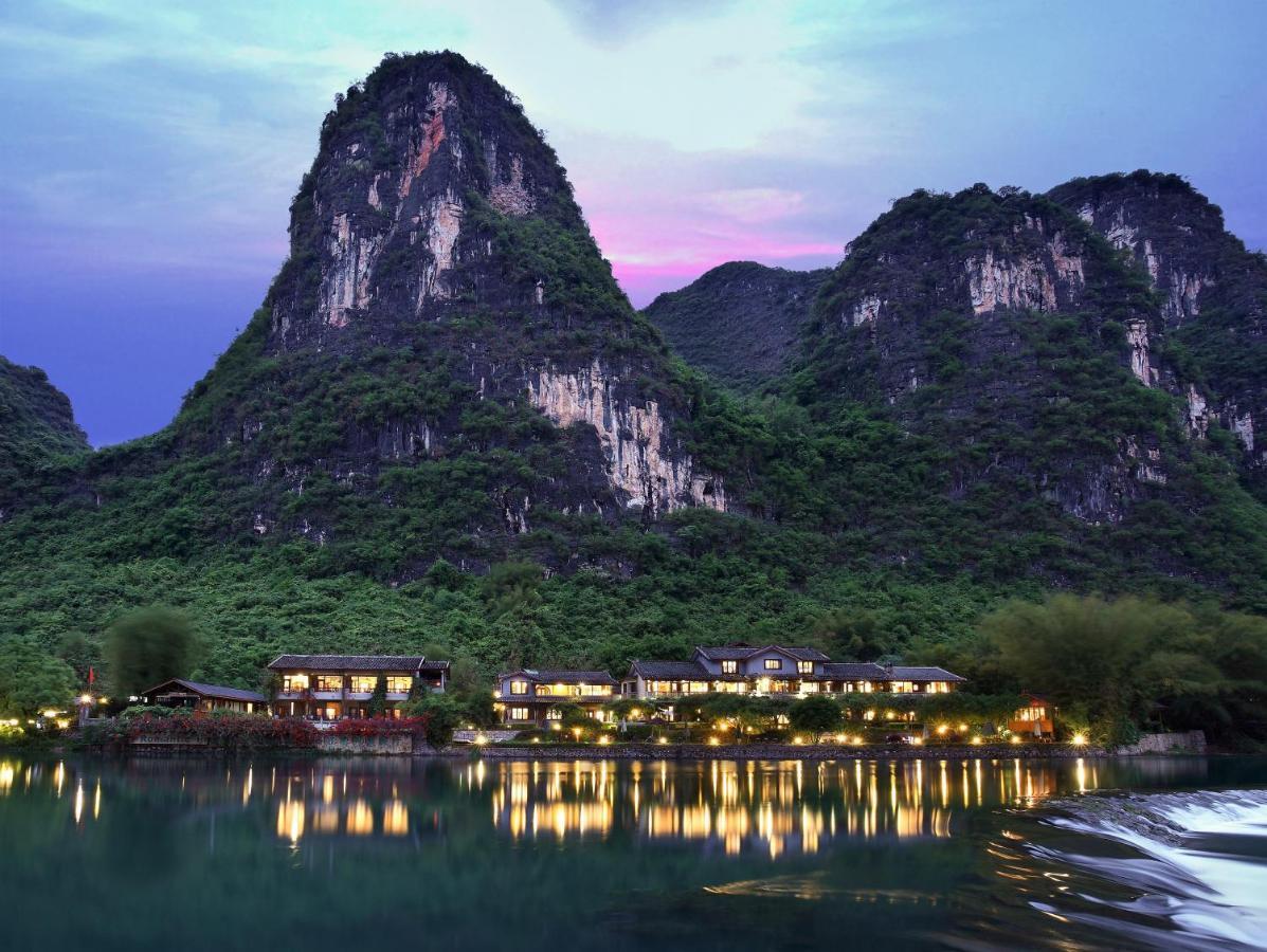 Hotel Yangshuo Mountain Retreat Exterior foto