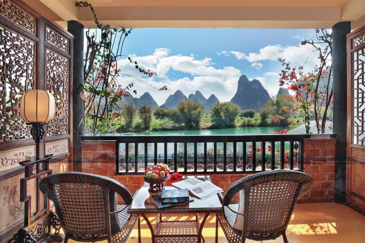 Hotel Yangshuo Mountain Retreat Exterior foto