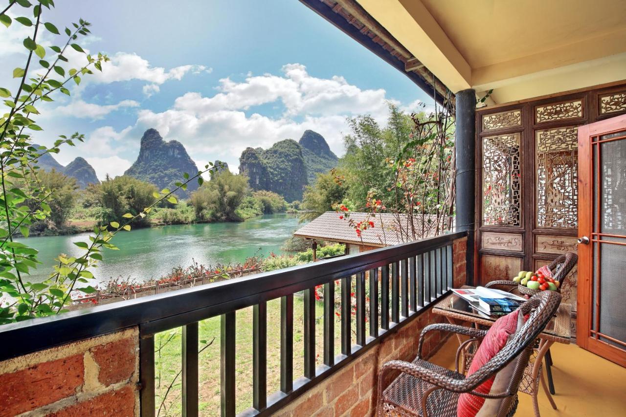 Hotel Yangshuo Mountain Retreat Exterior foto