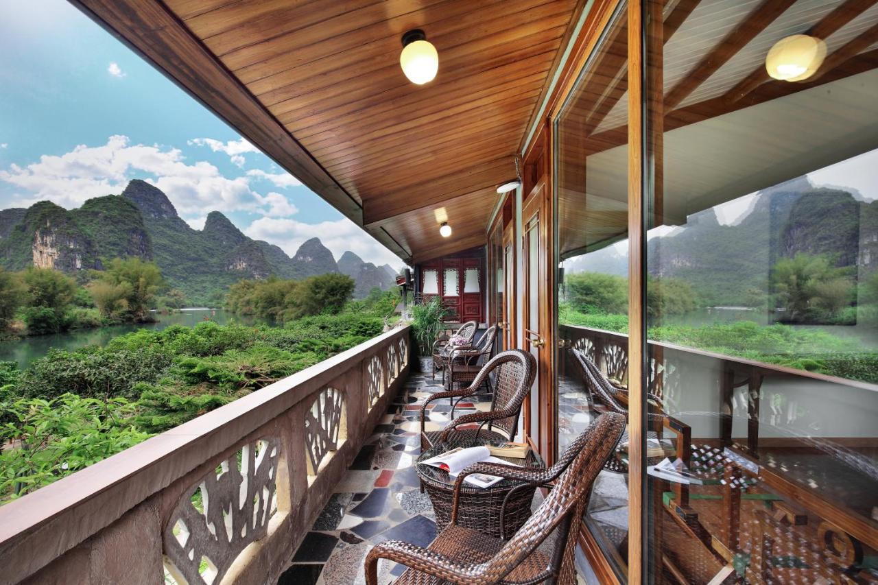 Hotel Yangshuo Mountain Retreat Exterior foto