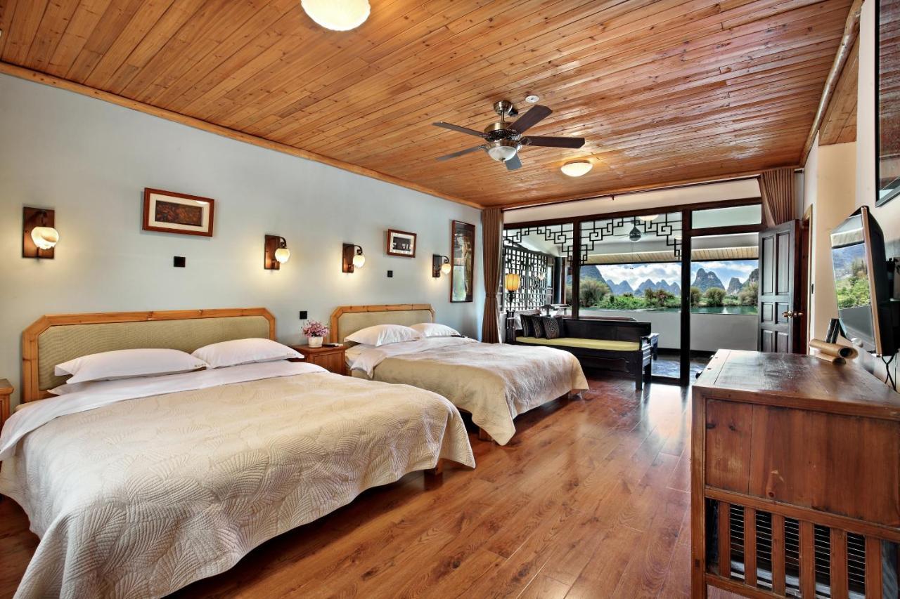 Hotel Yangshuo Mountain Retreat Exterior foto