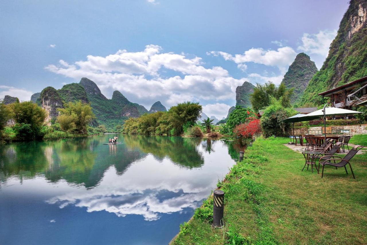 Hotel Yangshuo Mountain Retreat Exterior foto